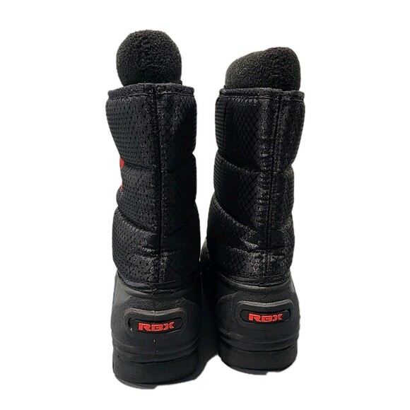RBX Boys Winter Snowboots Black Size 3M - Picture 4 of 9